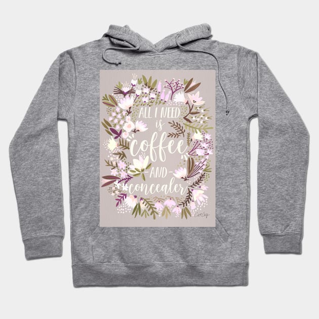spring coffee Hoodie by CatCoq